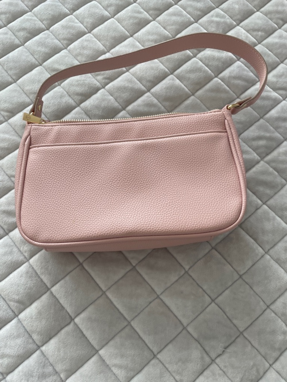 Nanette Lepore Pink Floral Chain-Accent Shoulder Bag - Picture 3 of 5